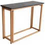 Accent konsolbord - Ek / Svart granit