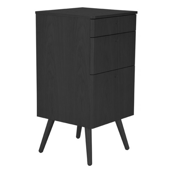 Nils byr modell 3 - Svart Ek