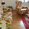 Kundbild Lulu Rocker - Valfri lack & klädsel (skinn | tyg): Trevlig möbel.Tyget valdes pga min...