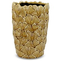 Vas Ginkgo H22 cm - Ljusgul Vas Ginkgo H22 cm - Ljusgul