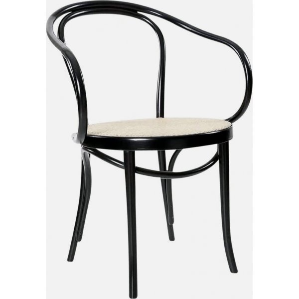 Chaise  cadre No 30 avec assise en rotin - N\\\'importe quelle couleur sur le cadre