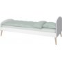 Gaia sng 90 x 200 cm - Vit
