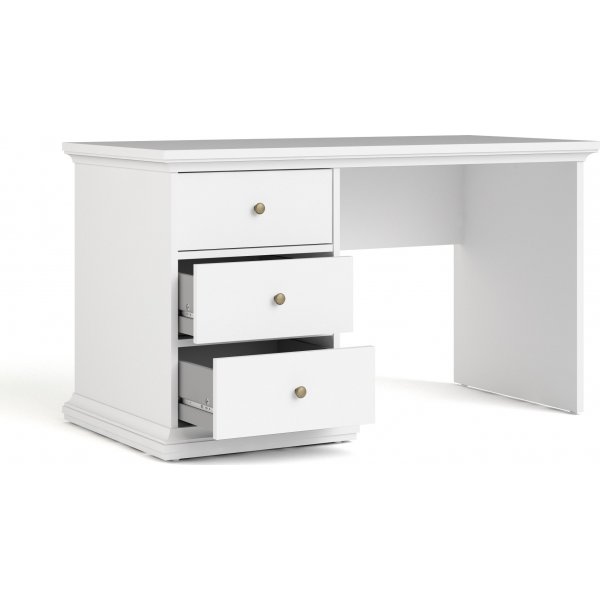 Bureau Paris 130 x 61,5 cm - Blanc Bureau Paris 130 x 61,5 cm - Blanc