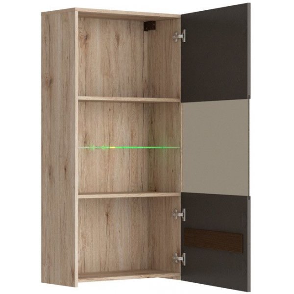 Brynolf skåp - Ek/grå Brynolf skåp - Ek/grå