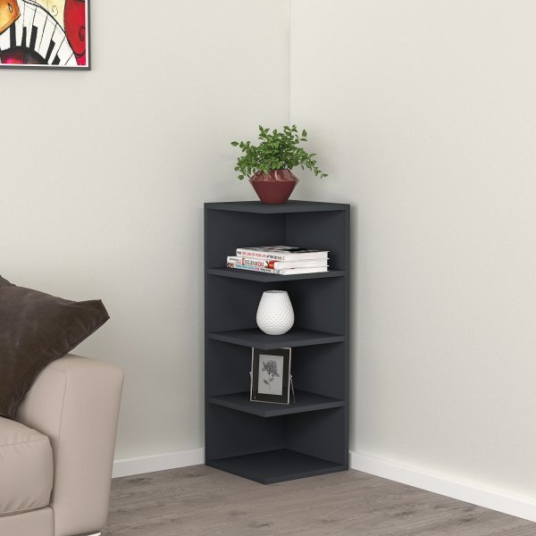 Vitale bokhylla - Antracit