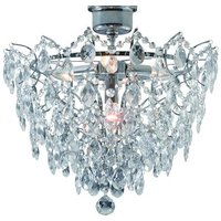 Rosendal Kristallplafond 4 - Krom/Kristall Rosendal Kristallplafond 4 - Krom/Kristall