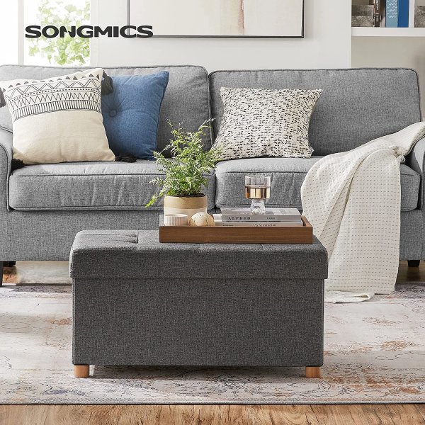 Banc Fideli avec rangement - Gris Banc Fideli avec rangement - Gris