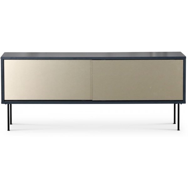 Volume mediabnk 132 cm - Antracit / Mssing