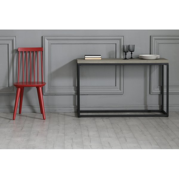 Chaise à chevilles rouge RAL3003 + Détachant pour meubles Chaise à chevilles rouge RAL3003 + Détachant pour meubles