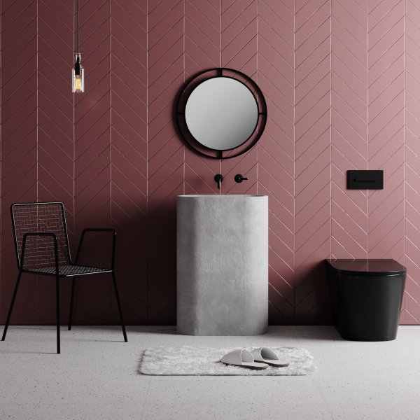 Bubble spegel - Svart Bubble spegel - Svart