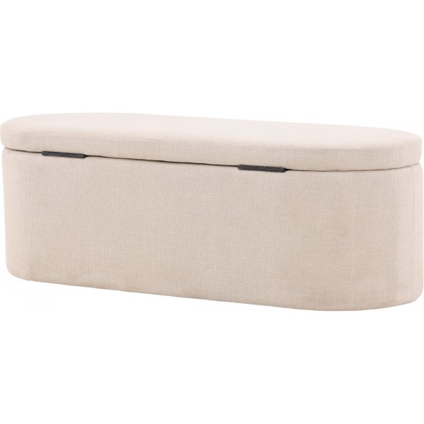 Pouf Potenza - Blanc cassé Pouf Potenza - Blanc cassé