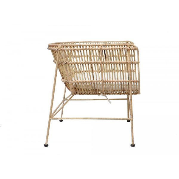 Galice soffa i rotting och metall Galice soffa i rotting och metall