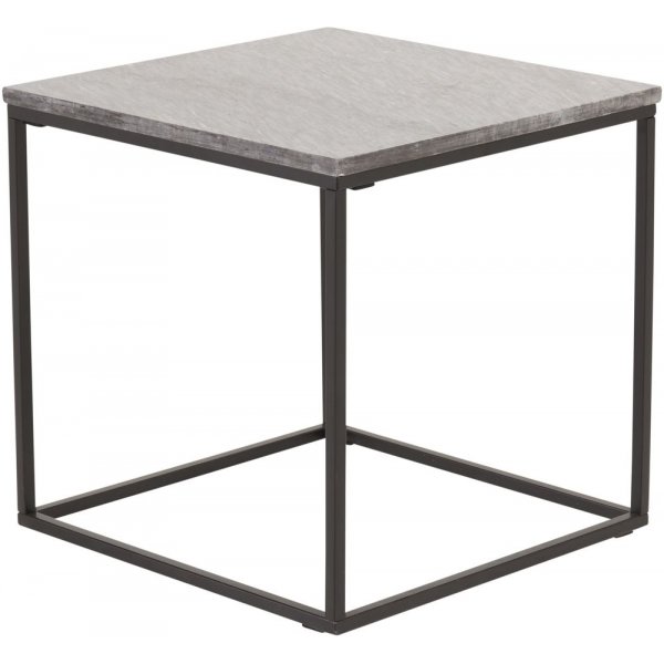 Kvarnbacken sidobord 50 x 50 cm - Svart/gr�