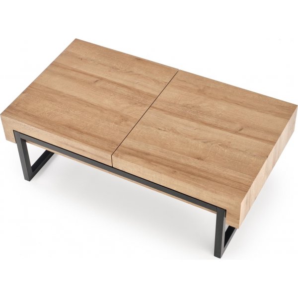 Table basse Ready 110x 60 cm - Chêne/noir Table basse Ready 110x 60 cm - Chêne/noir