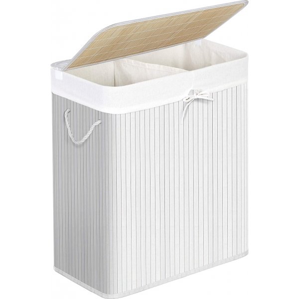 Panier à linge Carolin 100 l - Blanc Panier à linge Carolin 100 l - Blanc