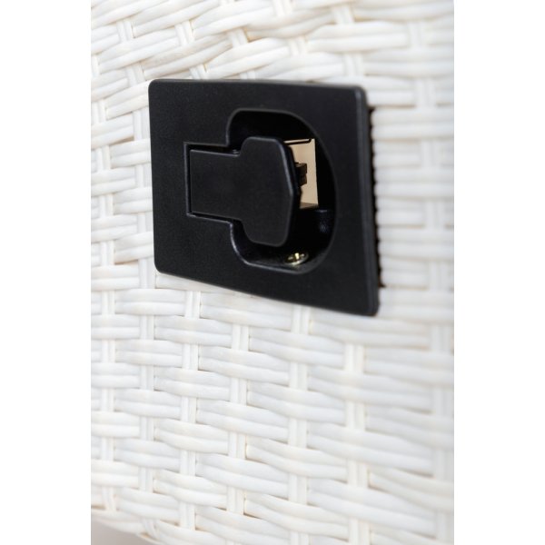 Levels utematgrupp med 6 st Padova stolar - Gr/Vit