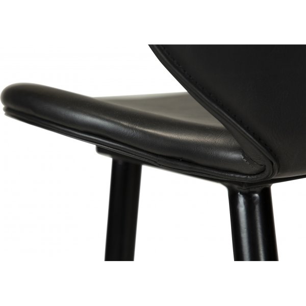 Tabouret de bar Cloud - PU noir