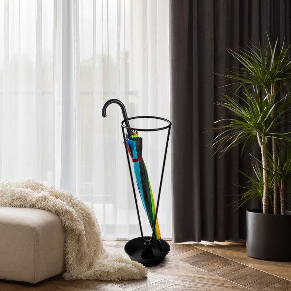 Semsi paraplyställ 6 - Svart Semsi paraplyställ 6 - Svart