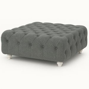 Chester Ottoman 110x110 cm - Grå Chester Ottoman 110x110 cm - Grå