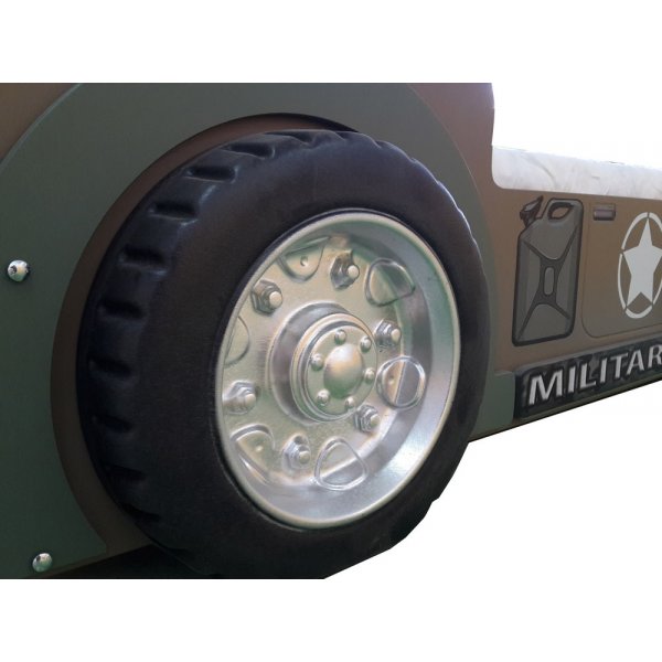 Jeep Army - Bilsäng - 90 x 190 cm Jeep Army - Bilsäng - 90 x 190 cm