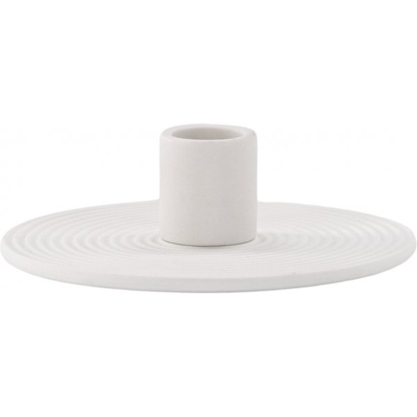 Dian ljusstake 12 x 4 cm - Vit