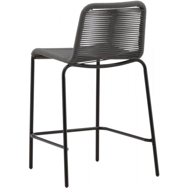 Lindos barstol - Svart/Mörkgrå Lindos barstol - Svart/Mörkgrå