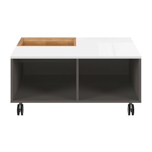 Link soffbord - Grafitgrå/vit