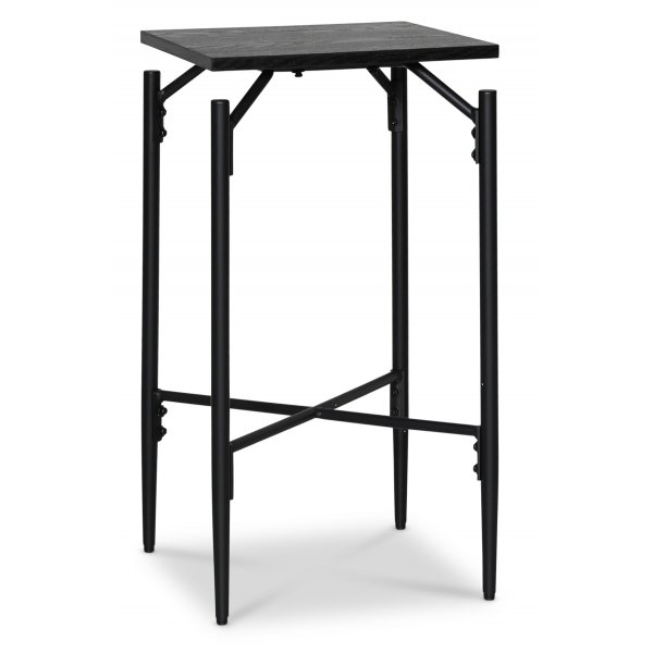 Wayne sidobord kryss 40 x 40 cm - Svartbetsad ek (foliering) Wayne sidobord kryss 40 x 40 cm - Svartbetsad ek (foliering)