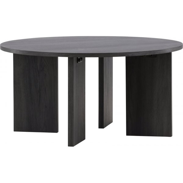 Askern soffbord 80 cm - Svart