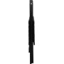 Wilma utegrupp bord 65 x 65 cm inkl 2 st Visby stolar -Svart