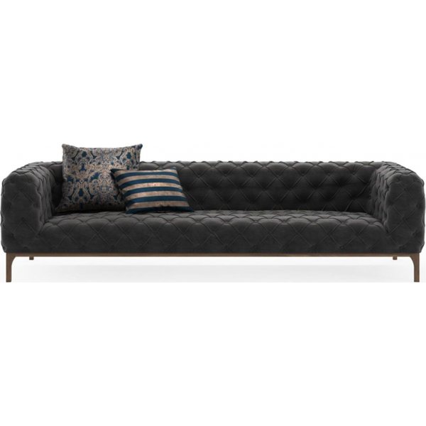 Fashion 3-sits soffa - Grå Fashion 3-sits soffa - Grå