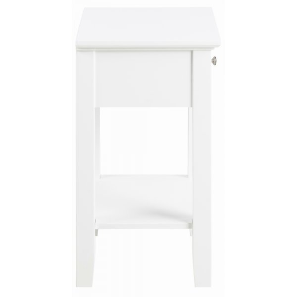 Linnea nachtkastje - Wit