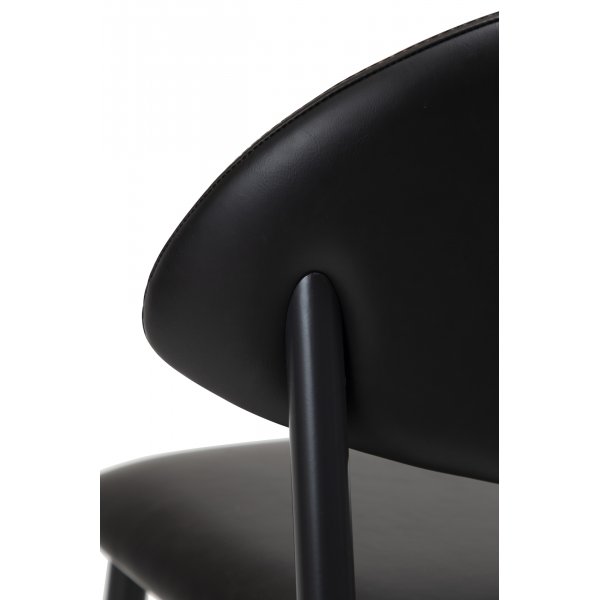 Chaise de comptoir Tush - PU noir Chaise de comptoir Tush - PU noir