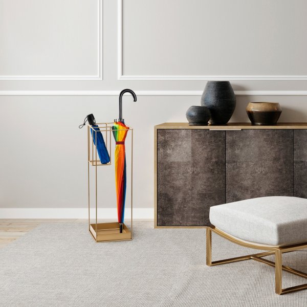 Semsi paraplyställ 8 - Guld Semsi paraplyställ 8 - Guld