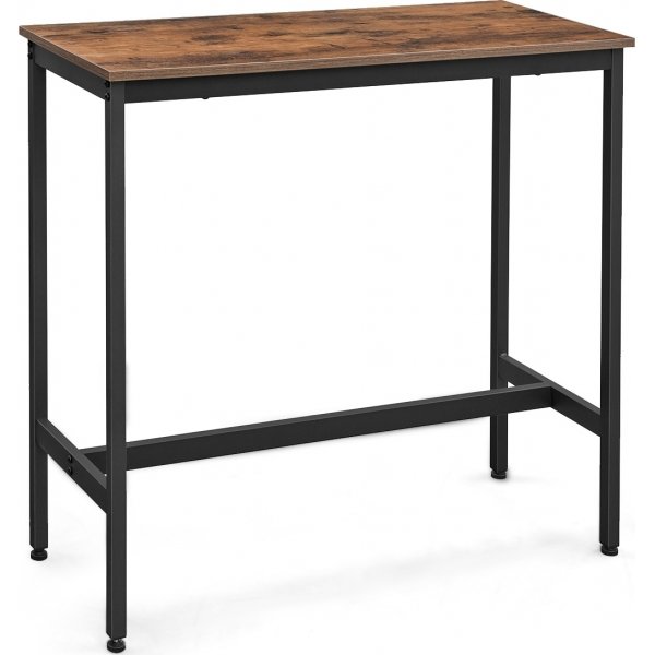 Gunnar barbord 100 x 40 cm - Brun/svart
