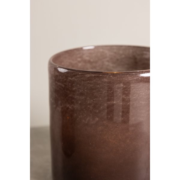 Lanterne Glora Ø12 cm - Marron Lanterne Glora Ø12 cm - Marron