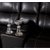 Enjoy Chicago reclinersoffa - 4-sits (el) i svart konstläder (modell H)