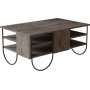 Norfolk soffbord 94 x 60 cm - Mrk kaffe