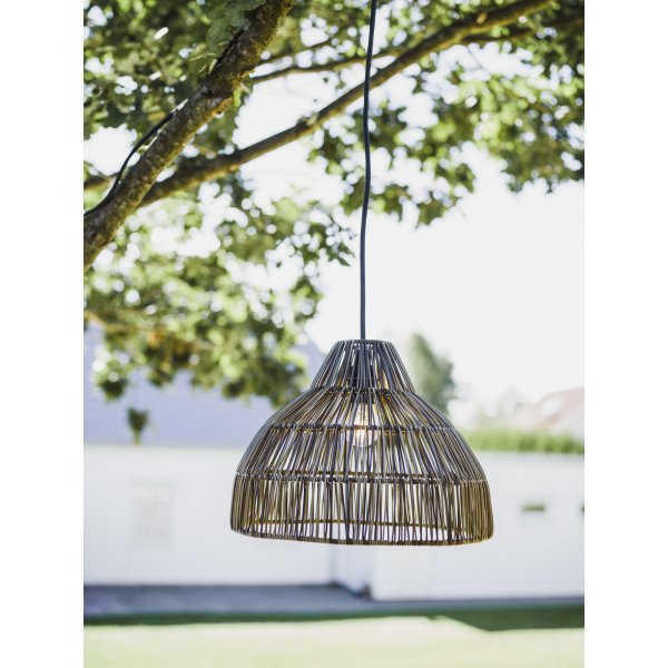 Plafonnier Bao pour extrieur - Gris - 40 cm