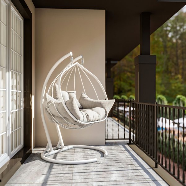 Hanedan hängstol - Vit Hanedan hängstol - Vit