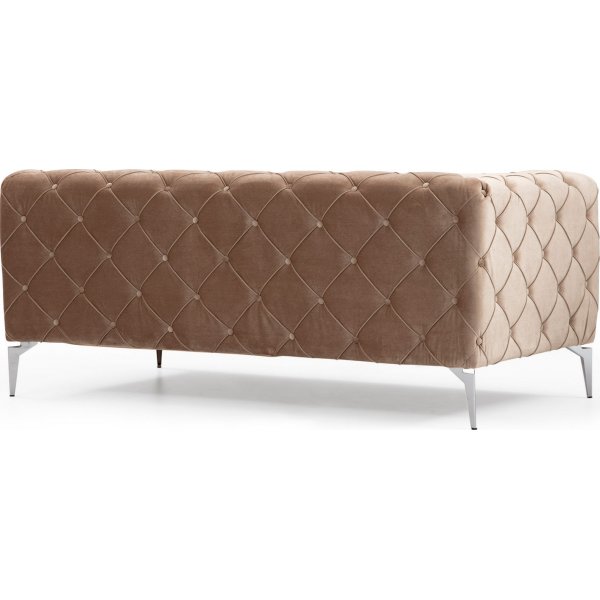 Canapé 4 places Como - Marron Canapé 4 places Como - Marron