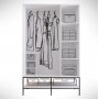 Martin garderob 126 cm - Vit