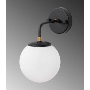 Horn vgglampa 12217 - Svart/vit