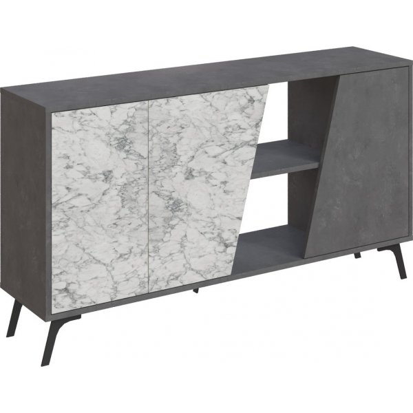 Fione sknk 150 cm - Gr/vit marmor