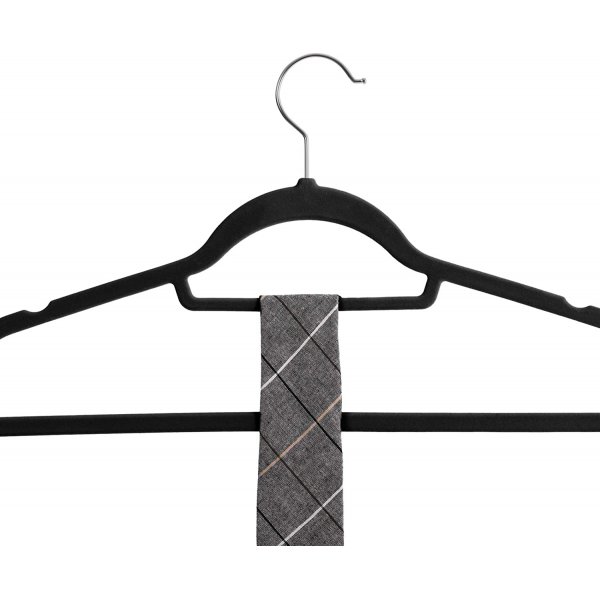 Kldgalge, sammet, 45 cm, 50-pack - Svart