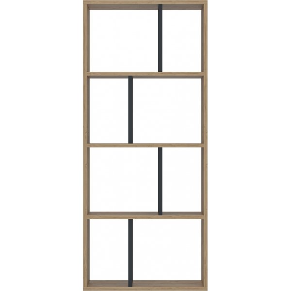 Wendy bokhylla - Ek/antracit Wendy bokhylla - Ek/antracit