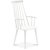 Groupe de repas Mellby table 180 cm avec 6 chaises Dalsland Cane blanc avec accoudoirs