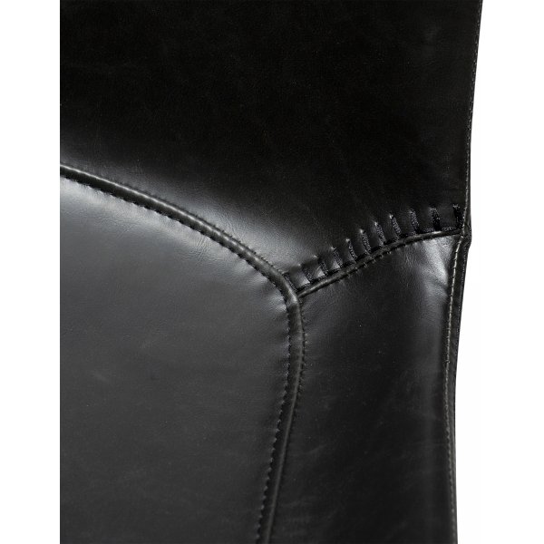 Hype barstol - Vintage svart PU Hype barstol - Vintage svart PU