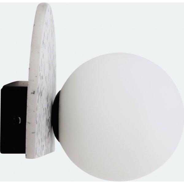 Abbeville wandlamp - Wit