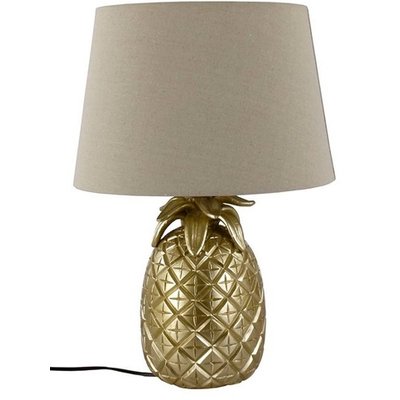 Bordslampa Tropic Ananas - Guld